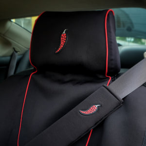 seat belt cover - Dry Rub Spice Wrap - Red Chili - product shot