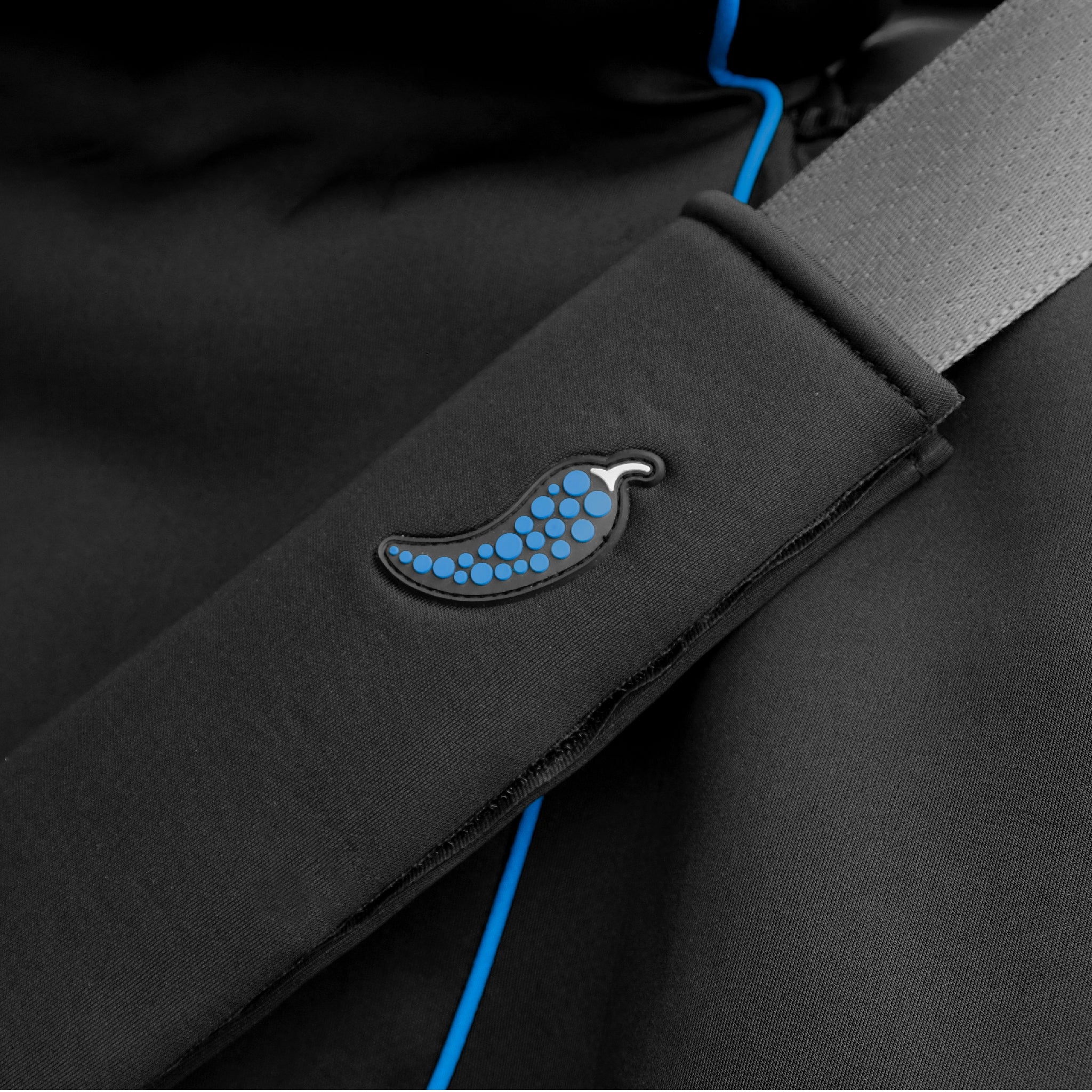 seat belt cover - Dry Rub Spice Wrap - Blue Smoke