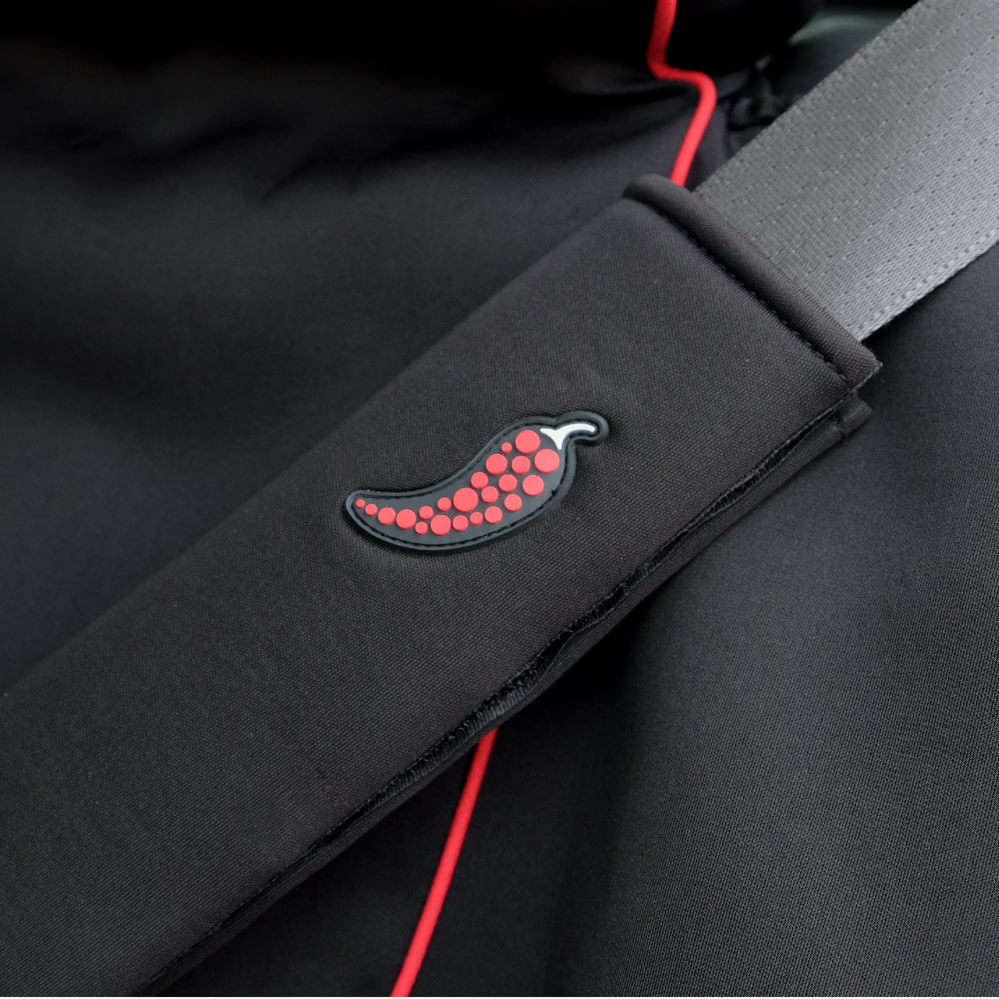 seat belt cover - Dry Rub Spice Wrap - Red Chili